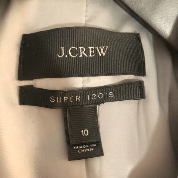 J Crew Grey Blazer - Picture 4 of 4
